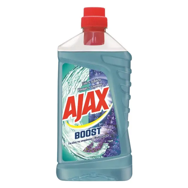 AJAX Υγρό Πατώματος Boost Λεβάντα + Ξύδι 1L