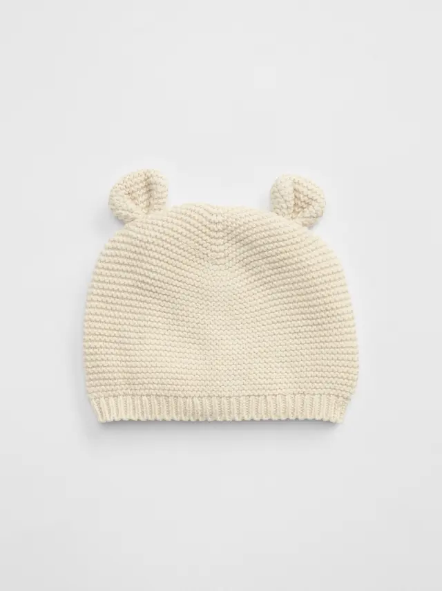 Μπεζ Βρεφικός Brannan Bear Σκούφος French vanilla - 3-6M