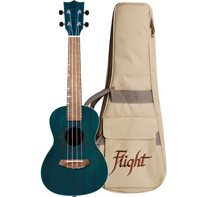 Flight DUC380 Concert Γιουκαλίλι Topaz