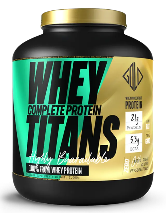 Whey Titans Zero (2 kg) Καθαρή Πρωτεΐνη - GoldTouch Nutrition (Καπουτσίνο καραμέλα)
