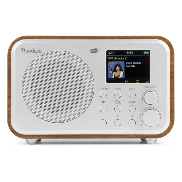 AUDIZIO MILAN ΦΟΡΗΤΟ ΗΧΕΙΟ DAB+ BT FM SILVER 2