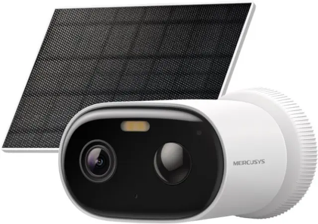 MERCUSYS MC410 KIT, Solar powered security camera kit, 3Mpx