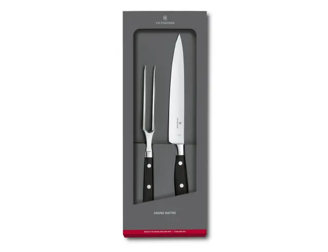 Σετ Carving Victorinox Grand Maitre με μήκος λεπίδας 20cm - 2 τεμάχια - Σε συσκευασία δώρου7.7243.2 2