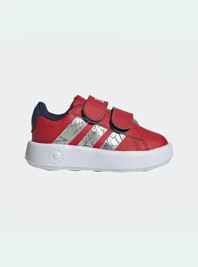 Βρεφικά Παπούτσια Adidas Marvel Spiderman Grand Court Red (Μεγέθη 19-27) ΚΟΚΚΙΝΟ