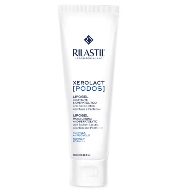 Rilastil Xerolact Podos Ενυδατική Λιπογέλη Ποδιών, 100ml