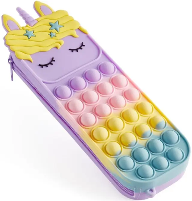 Miquerlious Κασετίνα 21.5x29.5x37.5cm Pop It Back2Fun Unicorn Μωβ MR16495/ 844.164945ΜΩΒ (MIQUELRIUS)