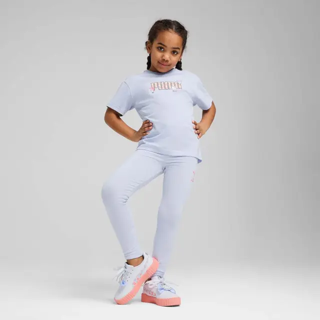 Puma Girl's Hello Kitty Friends Relaxed Graphic Tee Σιέλ 630062-47 (Puma) 3