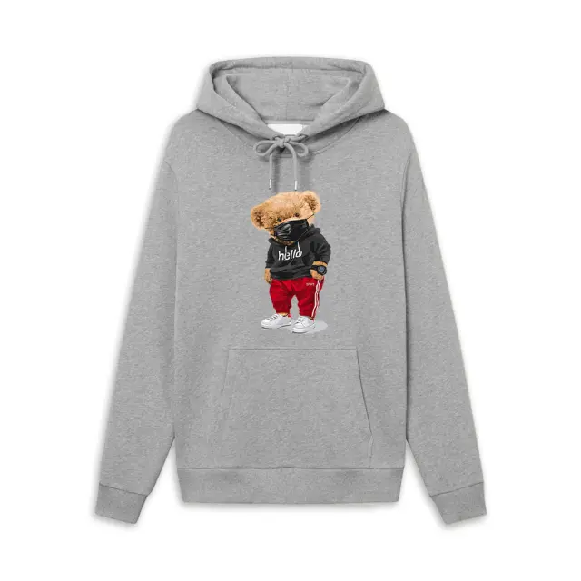 Φούτερ Noshame® Γκρι με τύπωμα - 3025064 - XXL