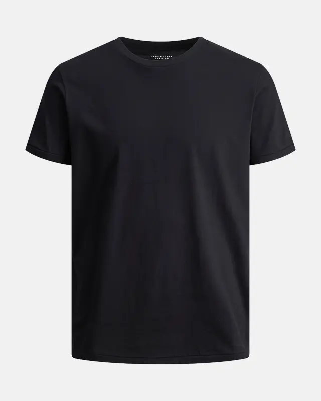 JACK&JONES JPRBLUJIM PIMA TEE SS CREW NECK #000000