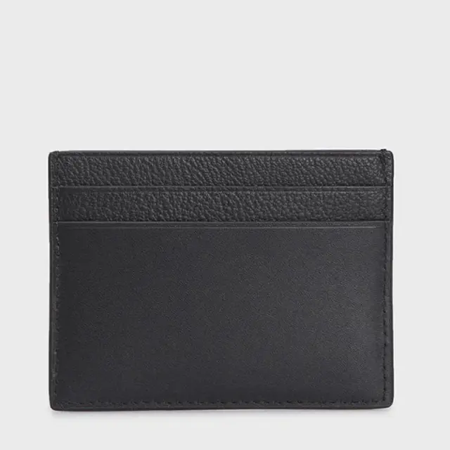 Calvin Klein - Ανδρική Δερμάτινη Καρτοθήκη Ck Diagonal 6CC K50K510598-BAX Μαύρο 3