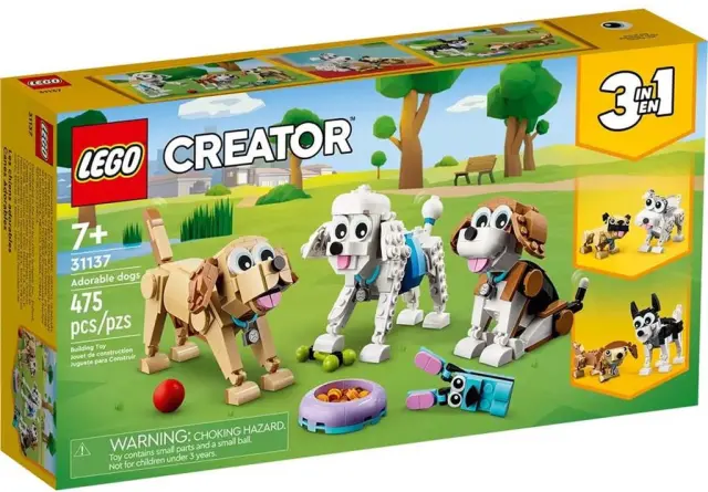 Lego Creator 3-in-1 Adorable Dogs / 31137 (Lego)