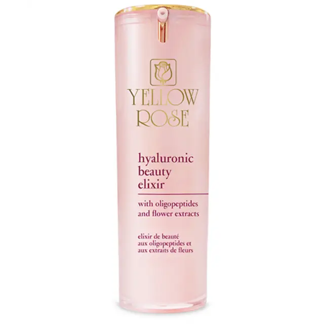 Yellow Rose Hyaluronic Beauty Elixir Αντιγηραντικό Serum Προσώπου με Νιασιναμίδη & Βιταμίνη E 30ml