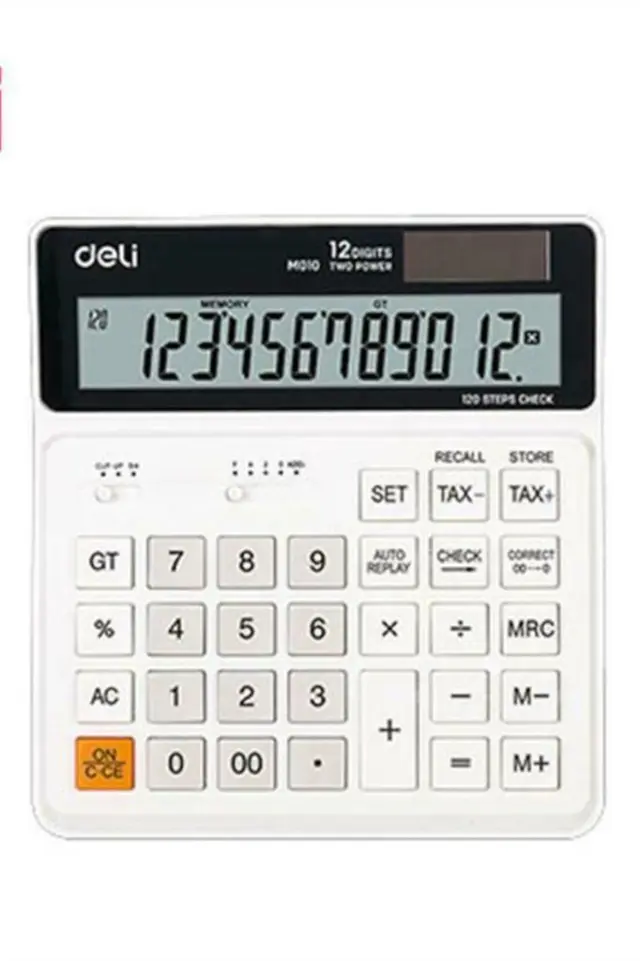 Αριθμομηχανή Deli M01010 12ψηφίων (Deli)