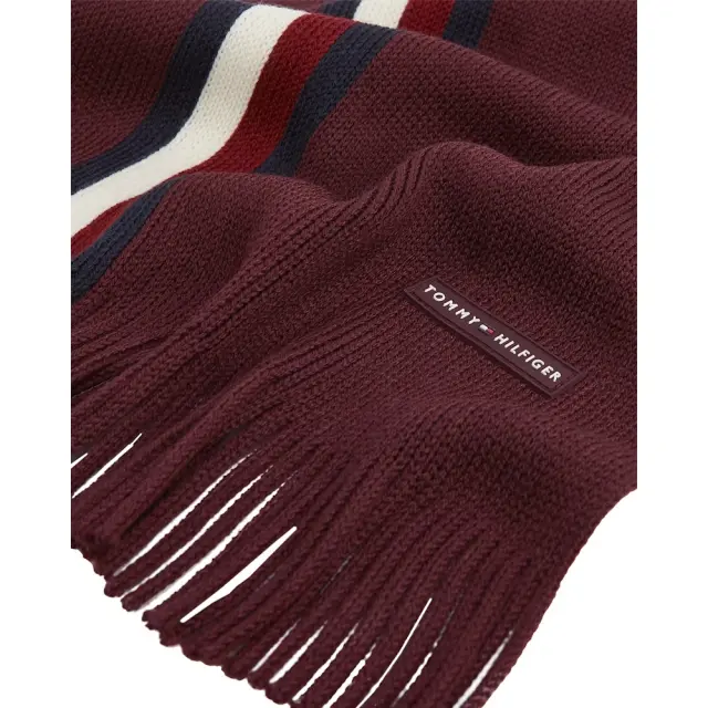 Ανδρικό Κασκόλ Tommy Hilfiger AM0AM13595-XIH Μπορντό Μπορντό - One Size 3