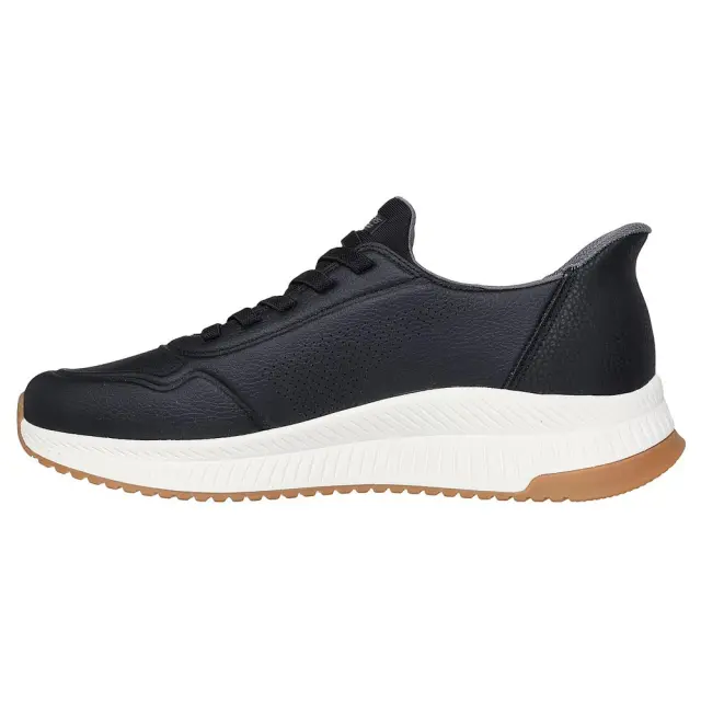 Skechers Men's Bobs Squad 4 Direct Step Μαύρο - Άσπρο 118424-BLK (Skechers) 2
