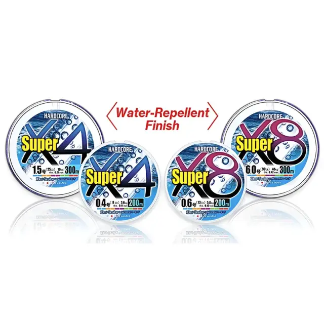 Νήμα DUEL Hardcore Super X8 Yellow 150m–200m – Οκτάκλωνο PE Ιαπωνίας 150m PE1.5 3