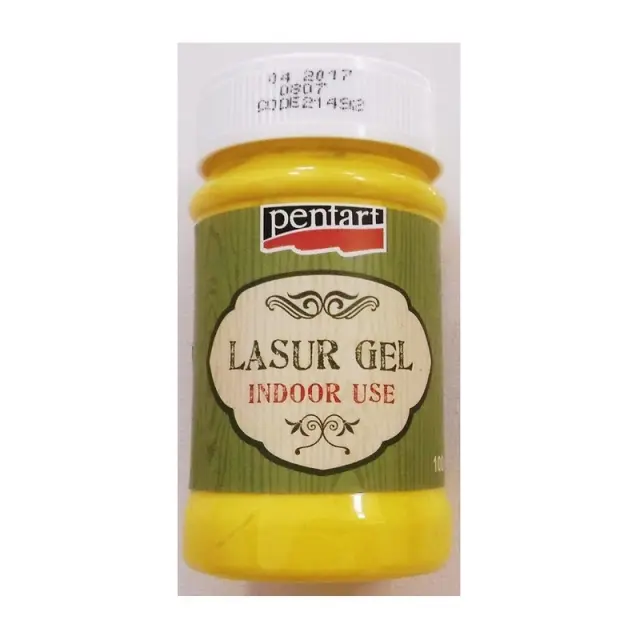 Lasur Gel Pentart 100ml Yellow
