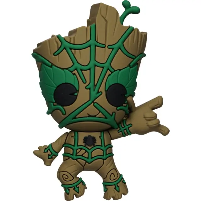 Μαγνητάκι MARVEL - Groot as Spider-Man - 3D foam collectible magnet 69456