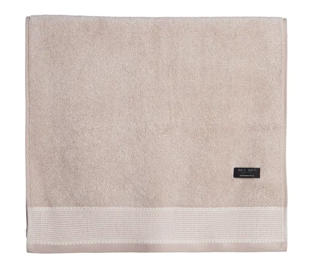 ΠΕΤΣΕΤΑ ΠΡΟΣΩΠΟΥ ELEMENTS-PLAINIS 50X90 BEIGE NEF NEF 2