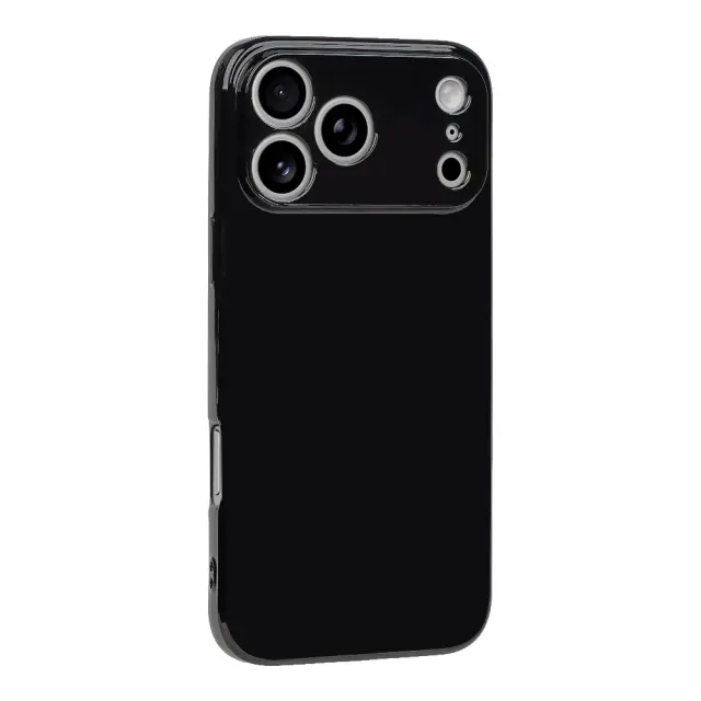 OBAL:ME Glossy Cover for Apple iPhone 18 Pro Max Black 3