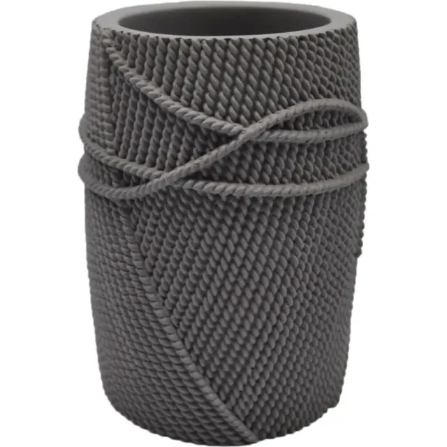 Σαπουνοθήκη Γκρι Polyester 9x12.3x2.5cm