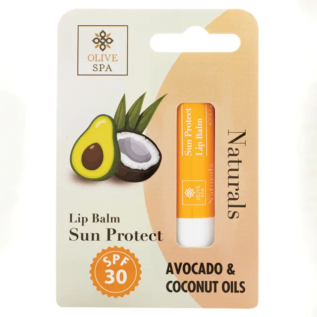 Lip Balm Naturals με Καρύδα και Αβοκάντο SPF 30
