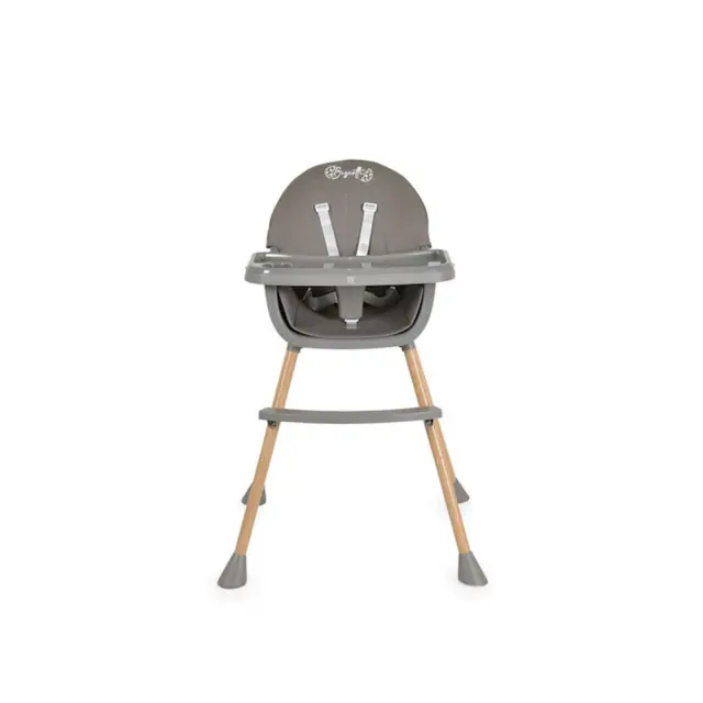 Moni Biscotti Καρεκλάκι Φαγητού 2 in 1 Grey 3801005152667 3