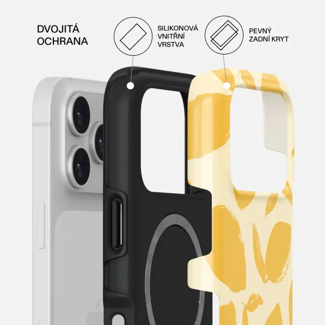 Burga Tough Magsafe Case, Lemon Tart - iPhone 17 Pro 2