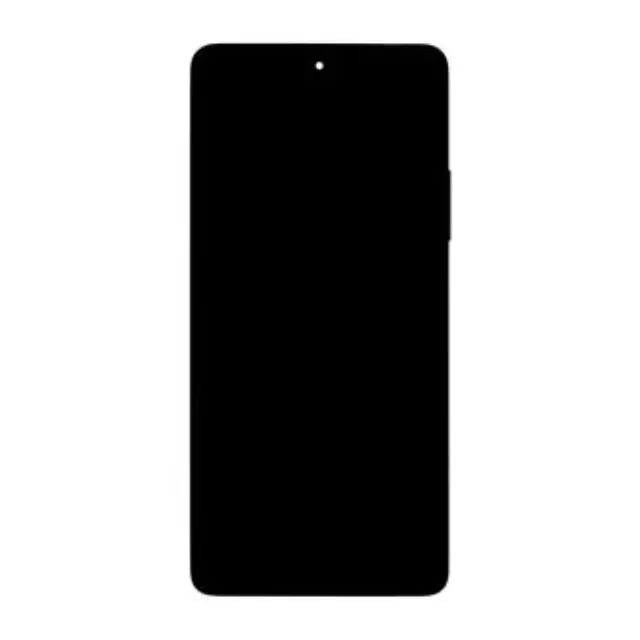 LCD Display + Touch Unit + Front Cover for Xiaomi Redmi Note 13 5G Black (Service Pack)
