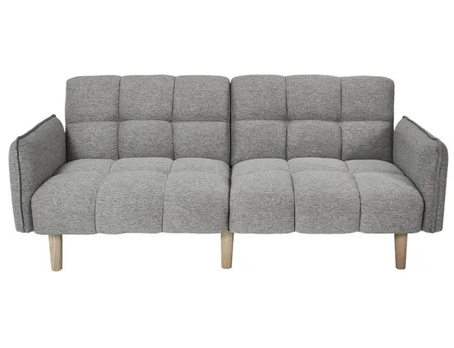 Τριθέσιος Καναπές Κρεβάτι Dream Home Deco Factory με αφαιρούμενα μπράτσα και διαστάσεις 195x83x91cm HD0149