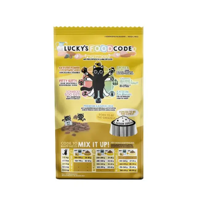 Lucky Lou Food Code Kitten Πουλερικά & Φρέσκο Κοτόπουλο 1,70kg 2