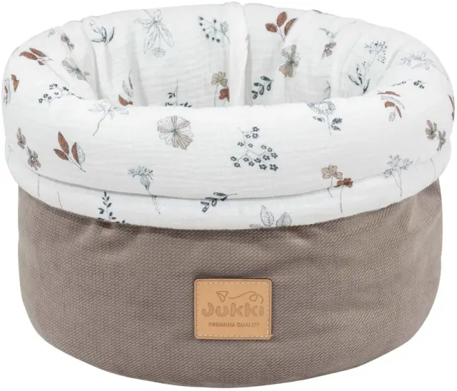 Καλαθάκι Αποθήκευσης Muslin Velvet Simpy Nature Latte 5904506825295