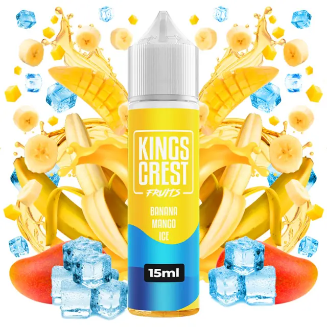 Kings Crest Fruits Banana Mango Ice 15ml/60ml Flavorshot