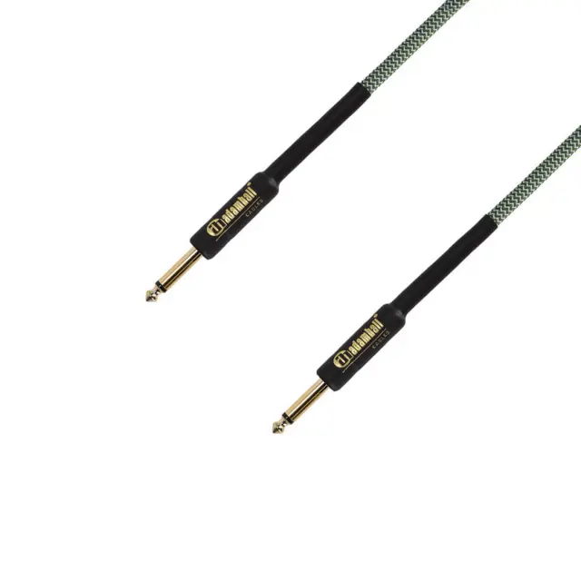 Adam Hall K4IPP0300GRN 4Star Series Καλώδιο Οργάνων 1/4 Mono Jack - 1/4 Mono Jack 3m Green