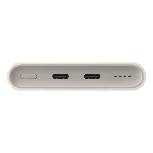 Samsung® FastCharge Powerbank με 2xUSB-C 25W 10000mAh- Beige 2