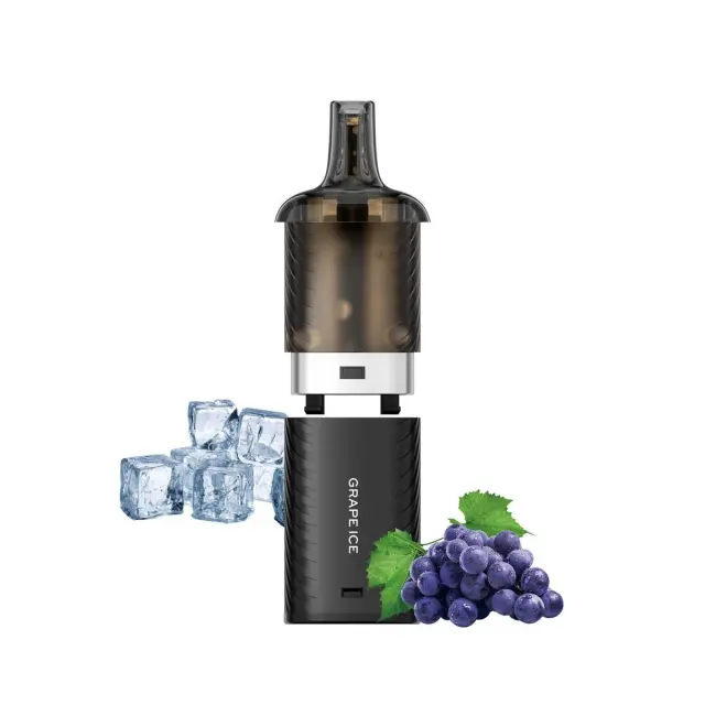 Vozol Vista Plug 20mg 2ml Prefilled Δεξαμενή + 10ml e liquid Grape Ice