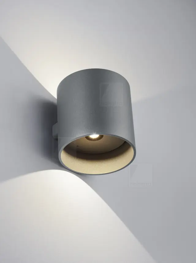 TOZY Wall Luminaire - Εξωτερικό Φωτιστικό Τοίχου LED IP65 Γραφίτη Γραφίτης 2