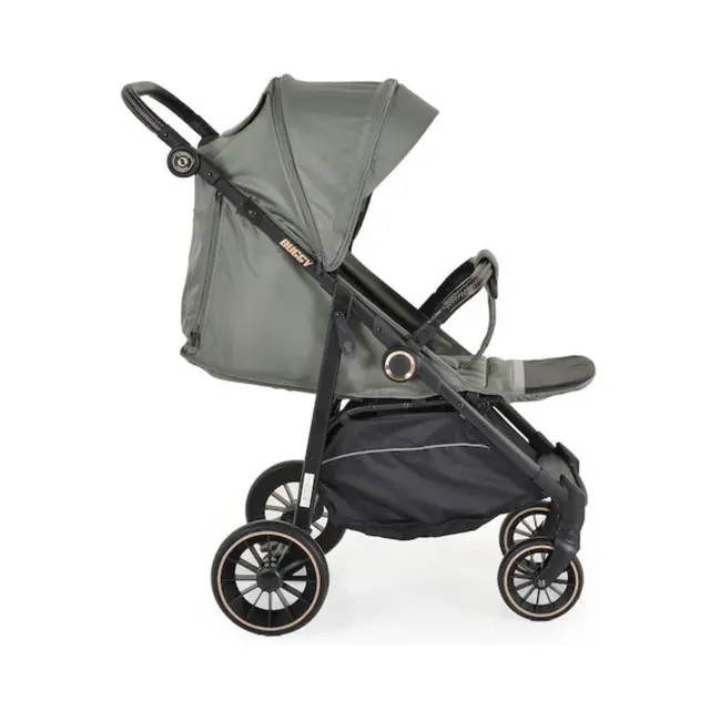 Moni Buggy Ρυθμιζόμενο Καρότσι Μωρού Green 3800146236571