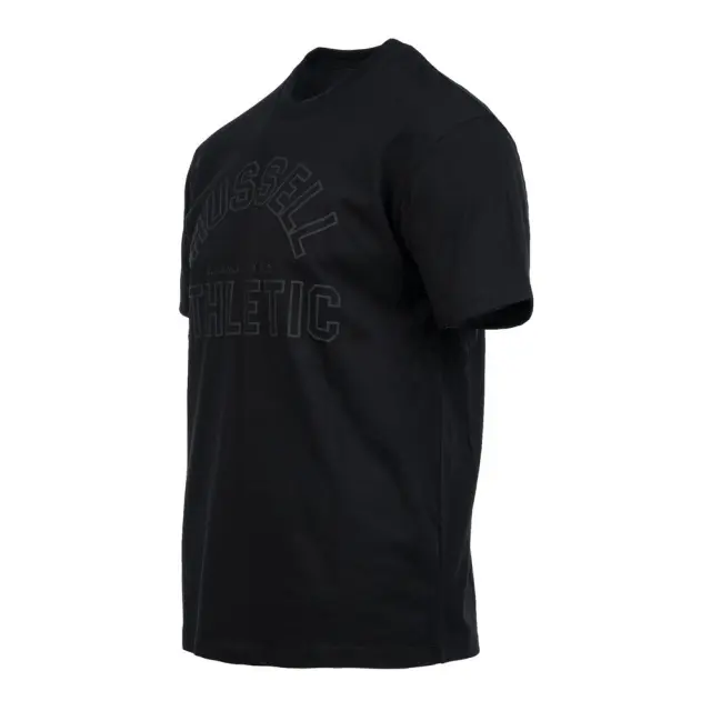 RUSSELL CP2C_S/S CREWNECK TEE (A26-012-1-099) ΜΑΥΡΟ - XL 3