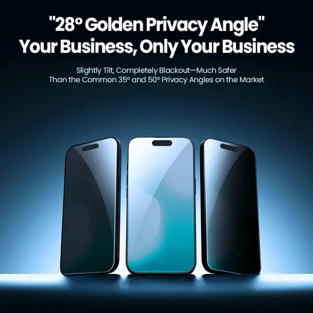 Nillkin Tempered Glass 0.25mm Guardian 2.5D for Apple iPhone Air Black (with applicator) 3