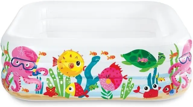 Intex Sea Aquarium Pool (57471NP).Μικρή Πισίνα Ενυδρειό - 159x159x50εκ 3+ Χρ.