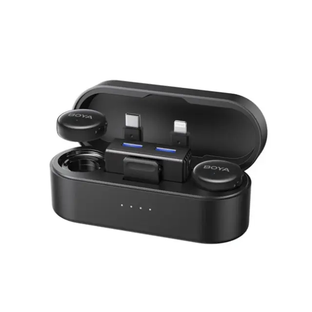 BOYA Μικρόφωνο BOYALINK 3-02 Wireless 2.4GHz USB-C Black