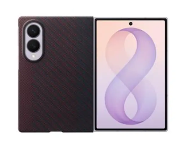 EF-KF971SRE Samsung Carbon Magnet Case for Galaxy Z Fold 8 Violet