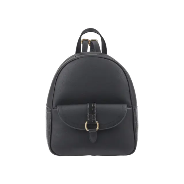 VERDE BACKPACK-ΣΑΚΙΔΙΟ ΠΛΑΤΗΣ 16-0008660 ΜΑΥΡΟ