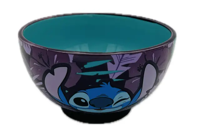 Stor Μπωλ Σερβιρίσματος Purple Flower Ceramic Bowl in Gift Box 600ml 3