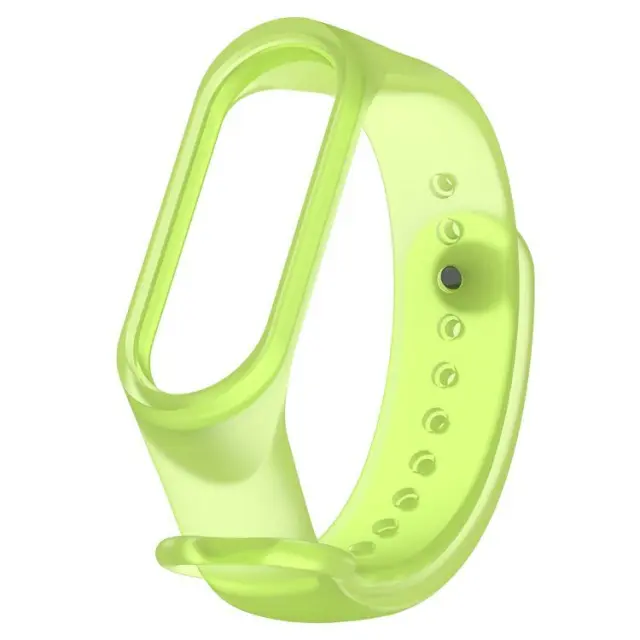 Smartband Λουράκι Σιλικόνης Για Xiaomi Mi Band 3/4-Green OEM