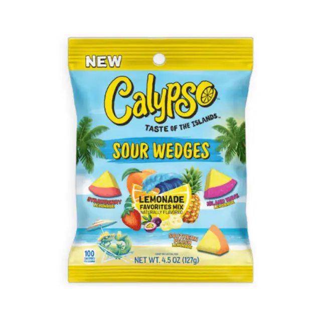 Calypso Sour Wedges Lemonade Favorites Mix 127gr