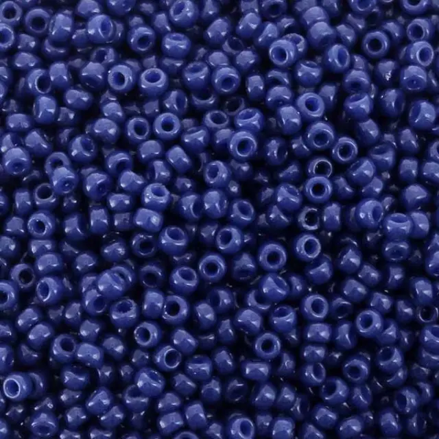 Χάντρα Miyuki Round Rocailles 11/0 - 4493 - Duracoat Opaque Dyed Navy Blue ~10gr