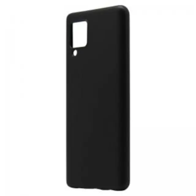 Θήκη Liquid Silicon inos Samsung Galaxy A42 5G L-Cover Μαύρο N54050 2
