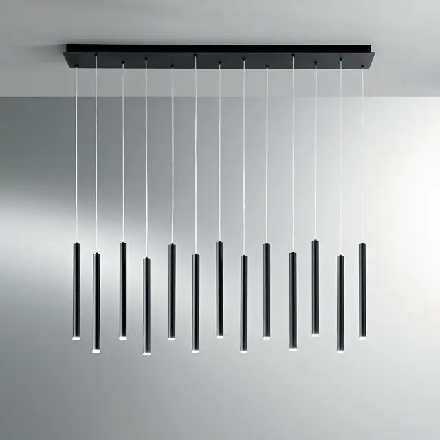PYPE φωτιστικό κρεμαστό Μαύρο PYPE-SQ13